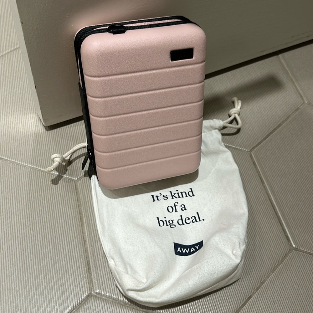 Away pink mini hard shell case